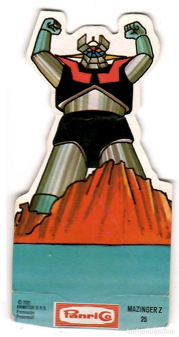 Coleccionismo Cromos troquelados antiguos: Mazinger Z, cromo troquelado Panrico, n&ordm; 25: Mazinger Z