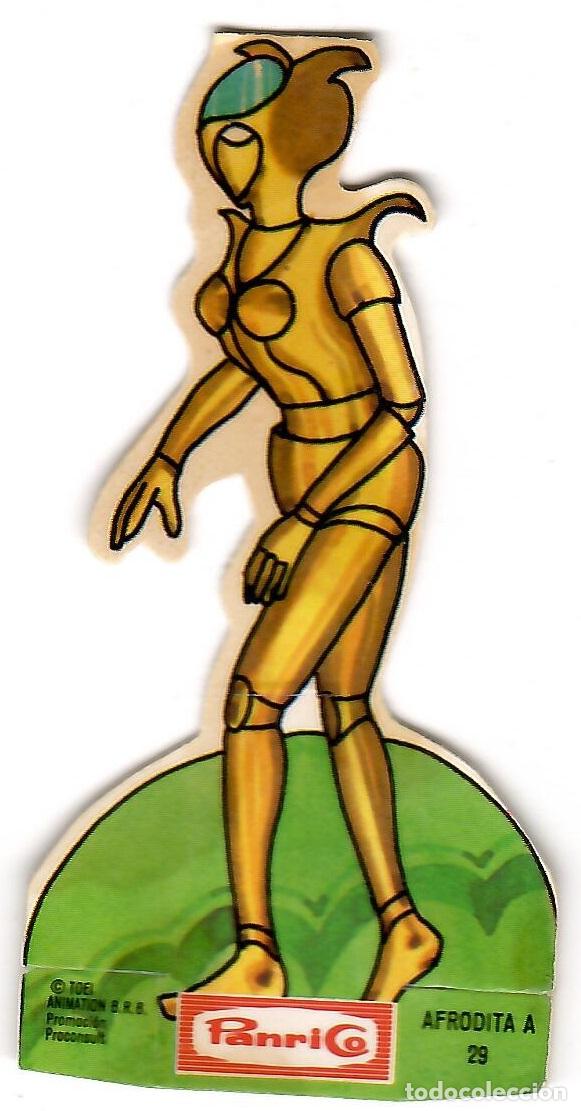 Coleccionismo Cromos troquelados antiguos: Mazinger Z, cromo troquelado Panrico, n&ordm; 29: Afrodita A
