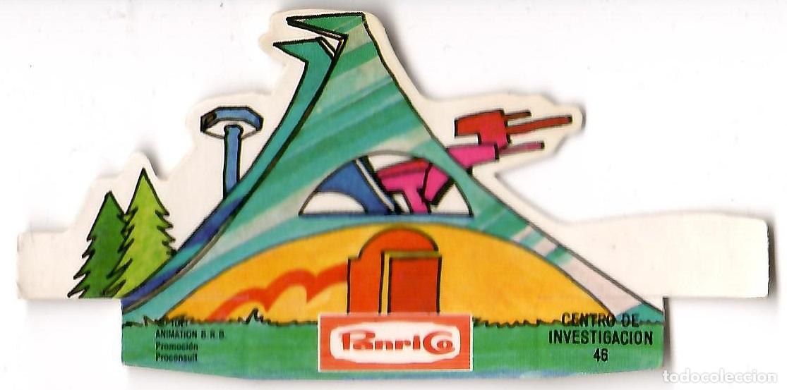 Coleccionismo Cromos troquelados antiguos: Mazinger Z, cromo troquelado Panrico, n&ordm; 46: Centro de Investigacion