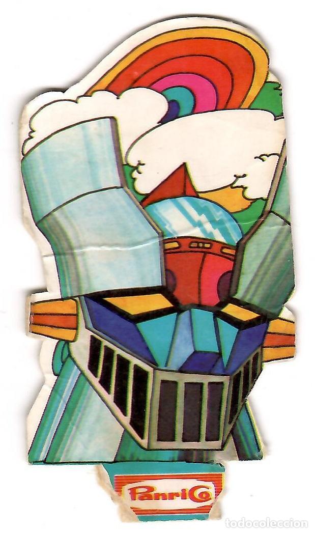 Coleccionismo Cromos troquelados antiguos: Mazinger Z, cromo troquelado Panrico, sin numero: Mazinger Z cabeza (faltan las solapitas)