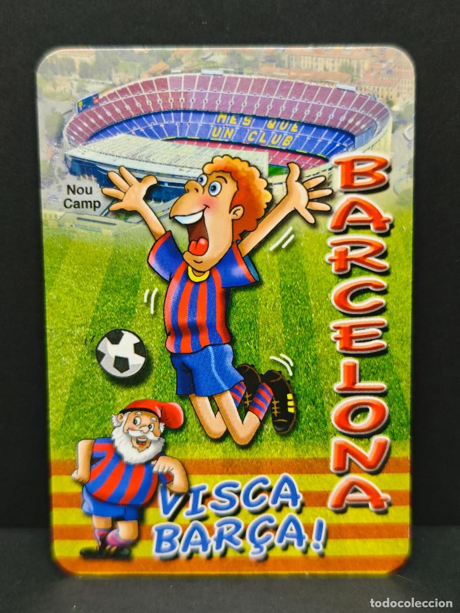 Coleccionismo Cromos troquelados antiguos: CALENDARIO FC BARCELONA 2015 SIN PUBLICIDAD