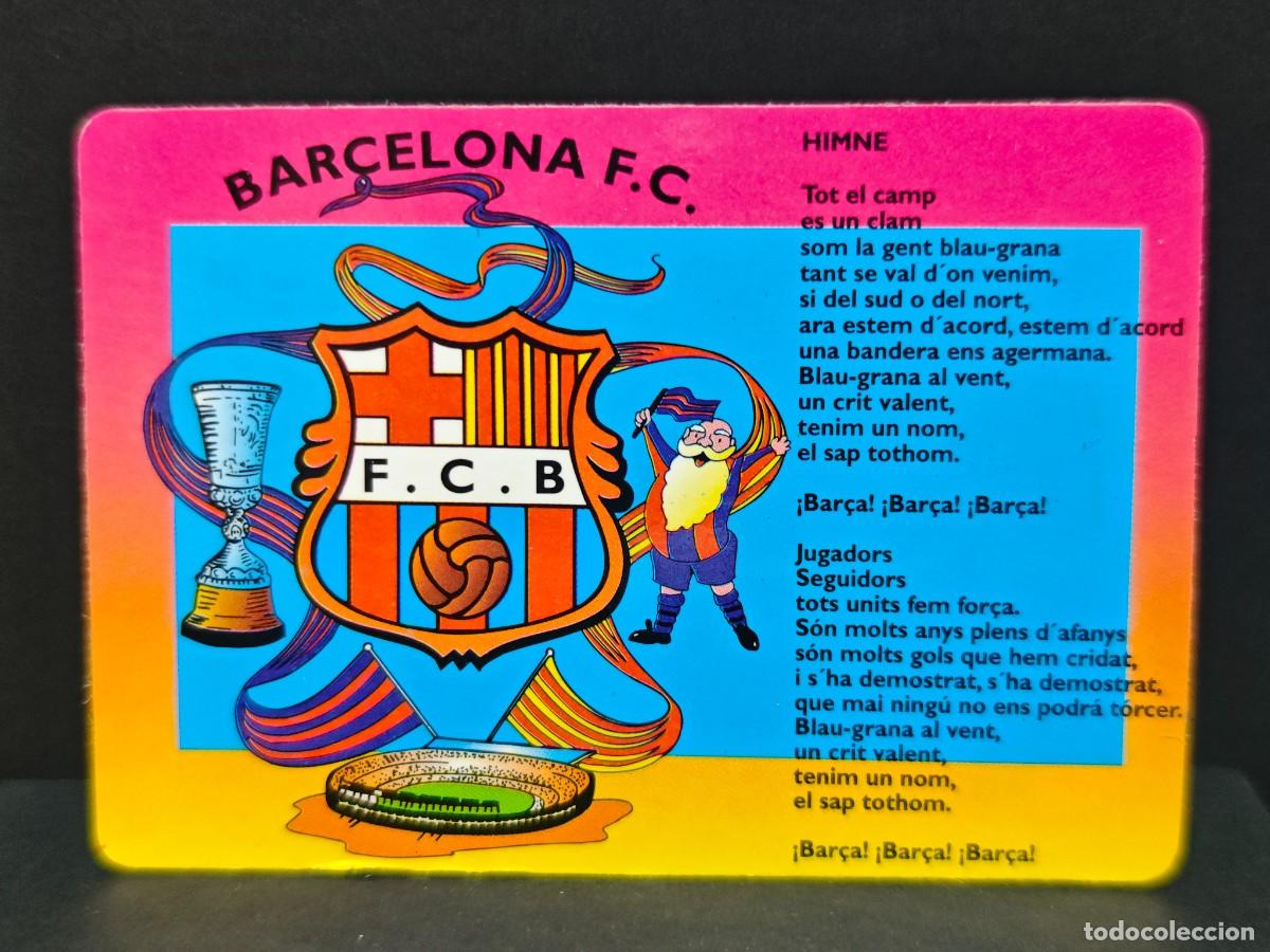 Coleccionismo Cromos troquelados antiguos: CALENDARIO FC BARCELONA 1997 SIN PUBLICIDAD