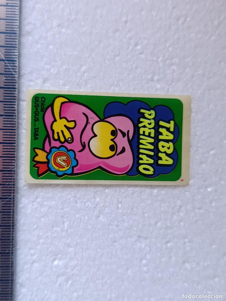 Coleccionismo Cromos troquelados antiguos: CROMO DE CHICLES GUS - GUS TABA PREMIAO