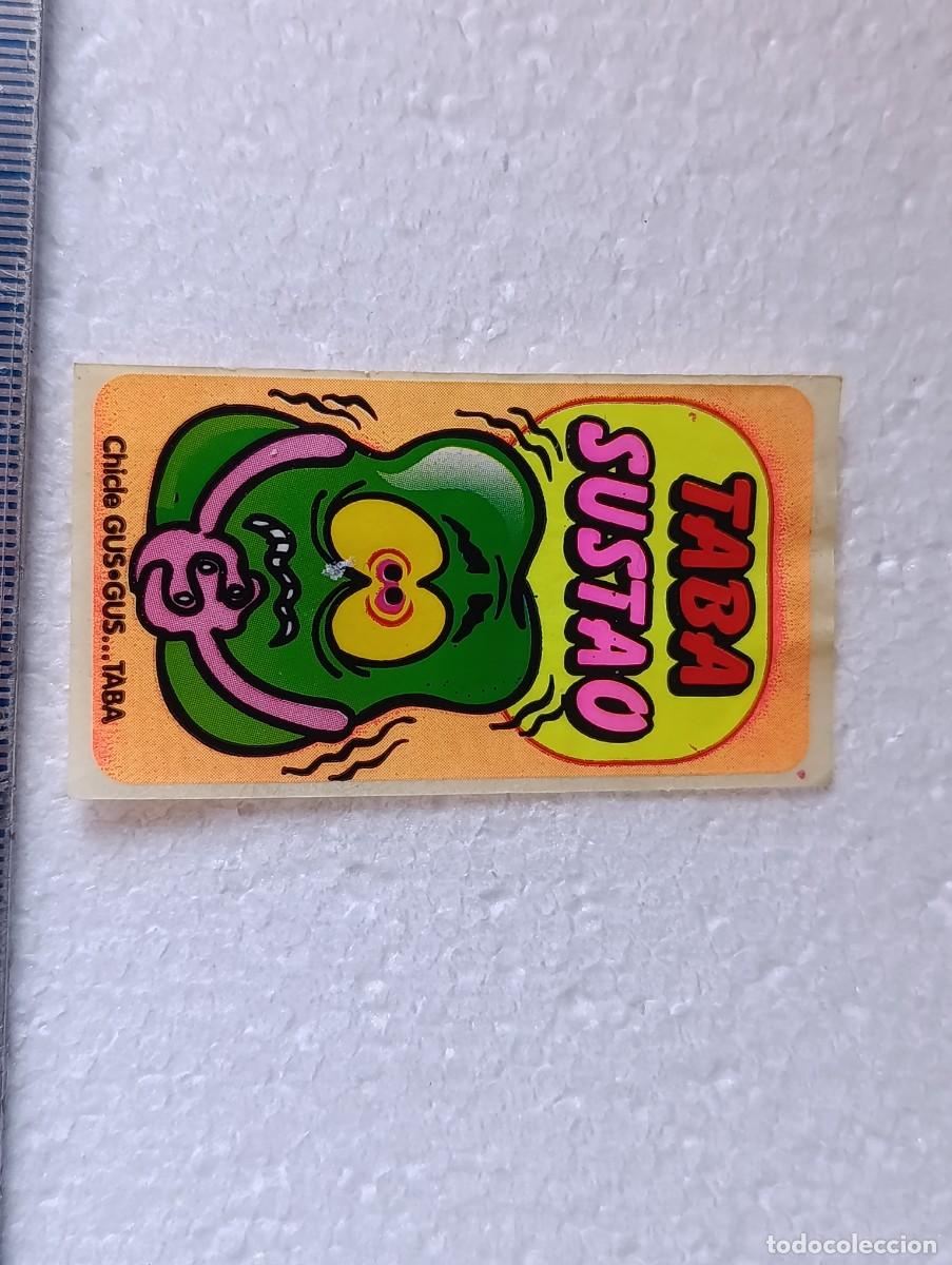 Coleccionismo Cromos troquelados antiguos: CROMO DE CHICLES GUS - GUS TABA SUSTAO