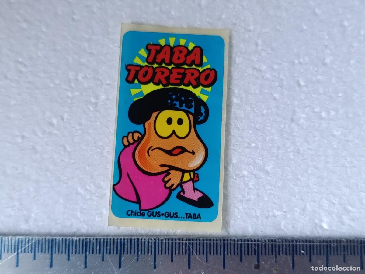 Coleccionismo Cromos troquelados antiguos: CROMO DE CHICLES GUS - GUS TABA TORERO