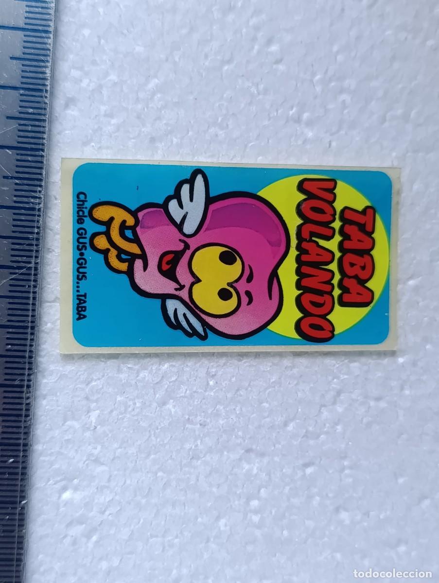 Coleccionismo Cromos troquelados antiguos: CROMO DE CHICLES GUS - GUS TABA VOLANDO