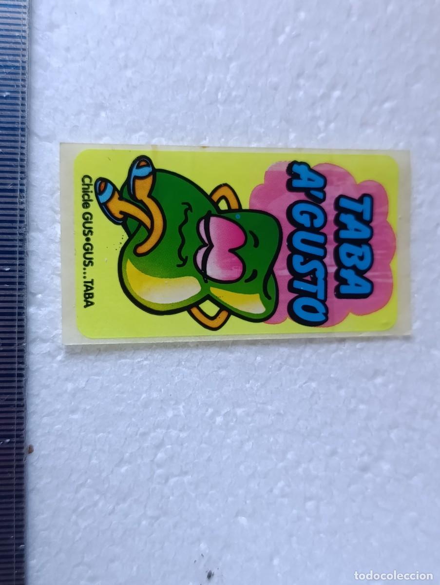 Coleccionismo Cromos troquelados antiguos: CROMO DE CHICLES GUS - GUS TABA AGUSTO