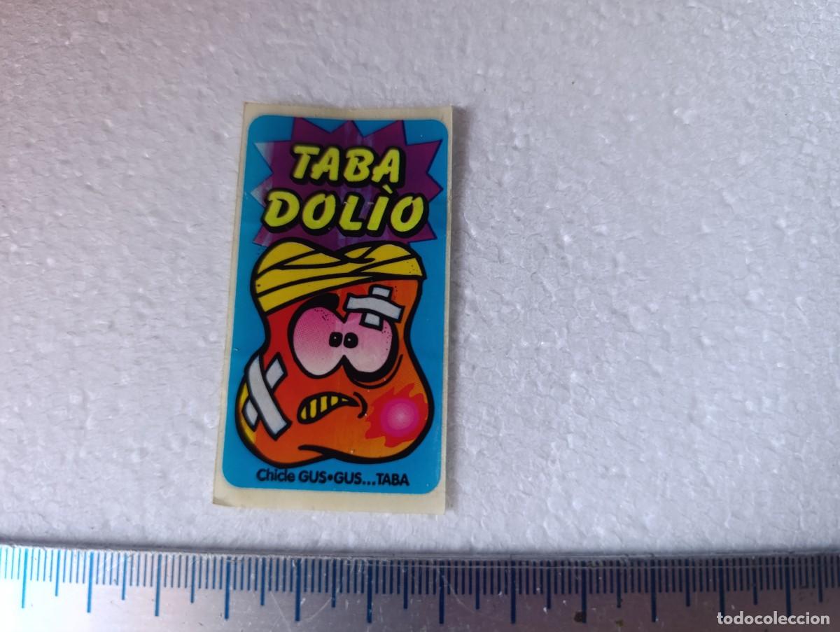 Coleccionismo Cromos troquelados antiguos: CROMO DE CHICLES GUS - GUS TABA DOLIO