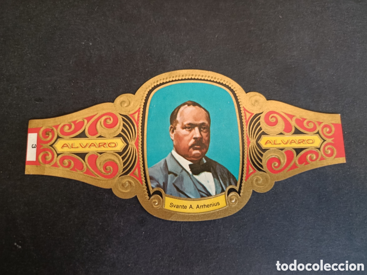 Coleccionismo Cromos troquelados antiguos: VITOLA GRANDE SERIE PREMIOS NOBEL. &Aacute;LVARO.