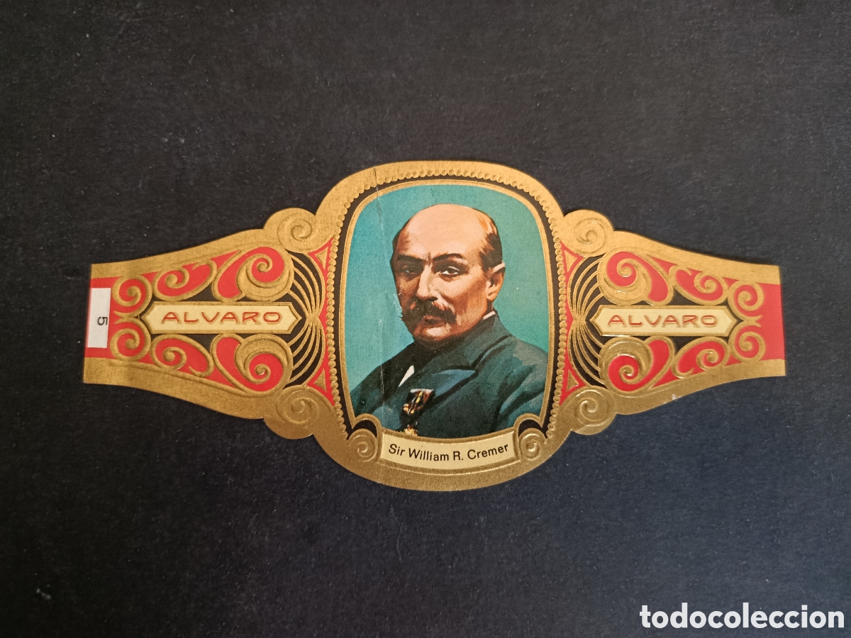 Coleccionismo Cromos troquelados antiguos: VITOLA GRANDE SERIE PREMIOS NOBEL. &Aacute;LVARO.