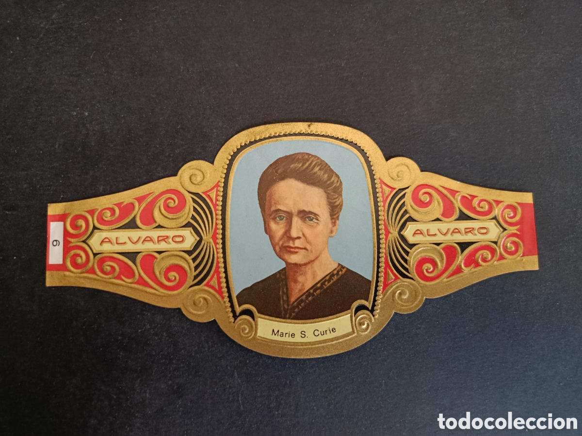 Coleccionismo Cromos troquelados antiguos: VITOLA GRANDE SERIE PREMIOS NOBEL. &Aacute;LVARO.