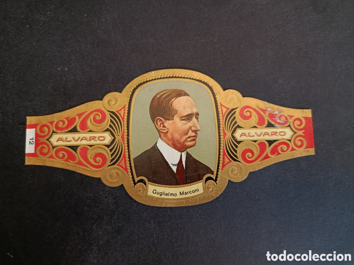 Coleccionismo Cromos troquelados antiguos: VITOLA GRANDE SERIE PREMIOS NOBEL. &Aacute;LVARO.