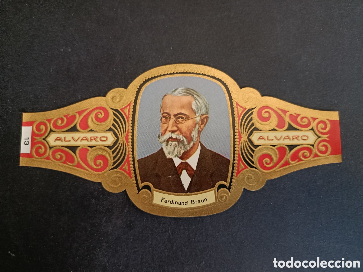 Sammeln alte gestanzte Sammelbilder: VITOLA GRANDE SERIE PREMIOS NOBEL. &Aacute;LVARO.