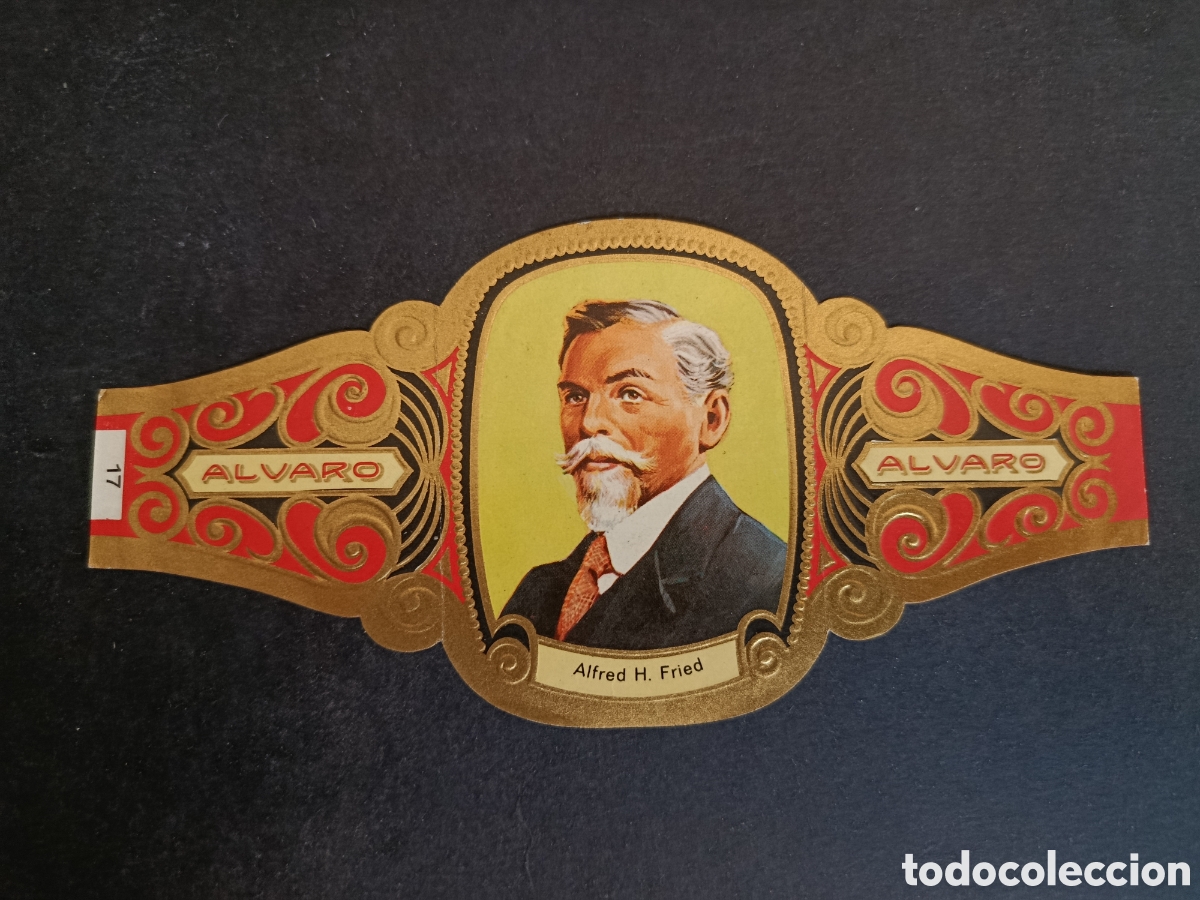 Coleccionismo Cromos troquelados antiguos: VITOLA GRANDE SERIE PREMIOS NOBEL. &Aacute;LVARO.