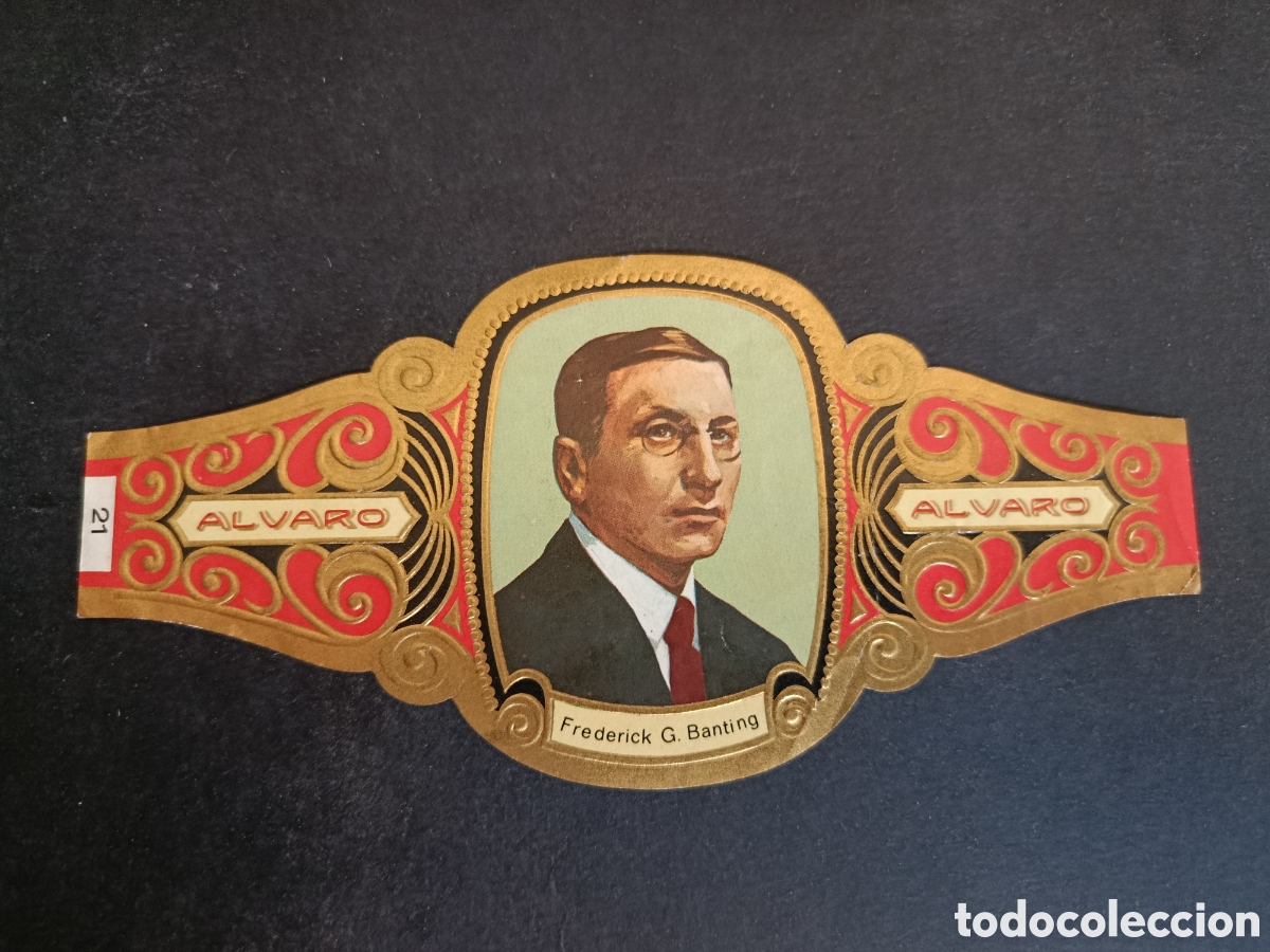 Coleccionismo Cromos troquelados antiguos: VITOLA GRANDE SERIE PREMIOS NOBEL. &Aacute;LVARO.