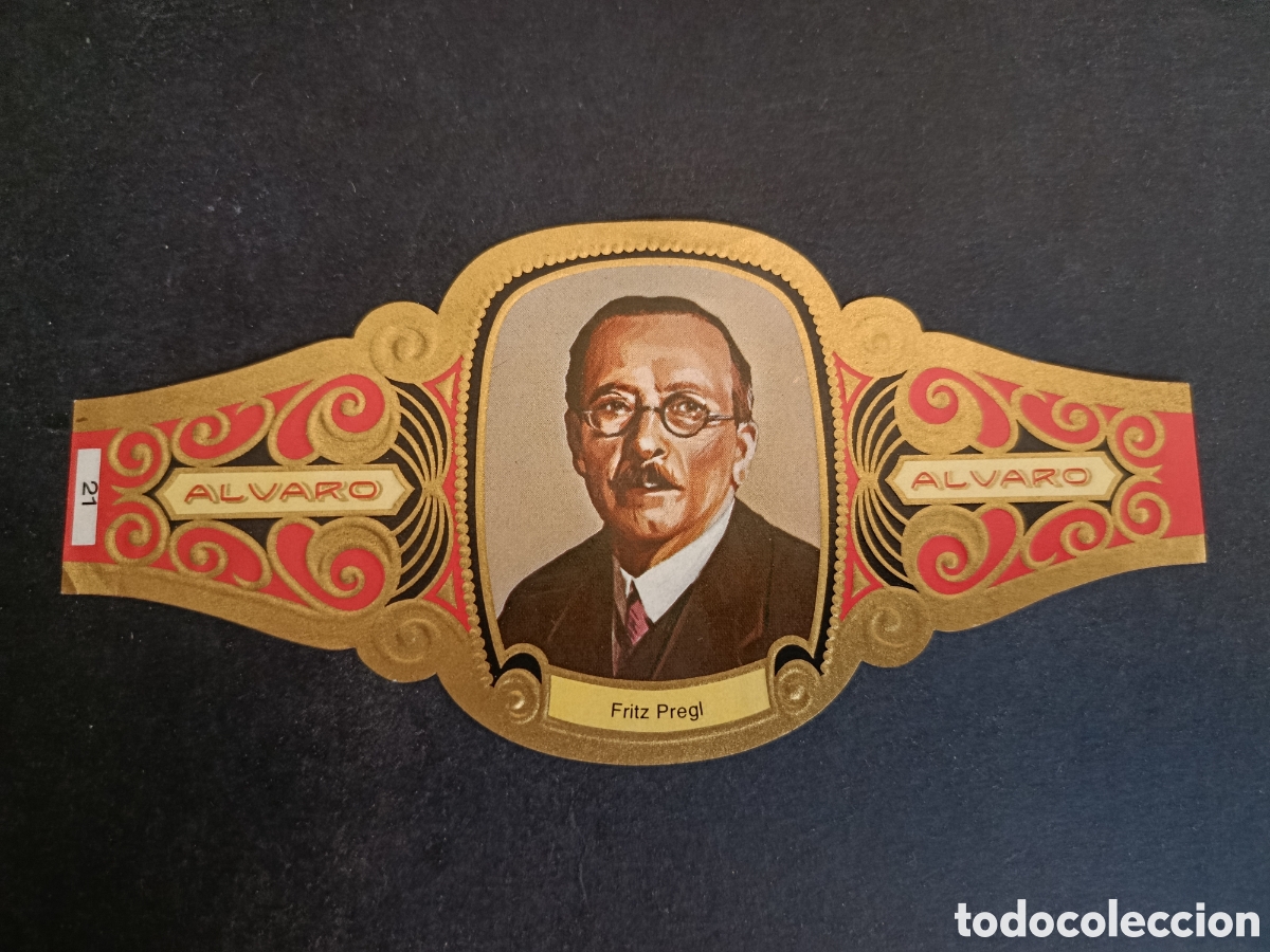 Sammeln alte gestanzte Sammelbilder: VITOLA GRANDE SERIE PREMIOS NOBEL. &Aacute;LVARO.