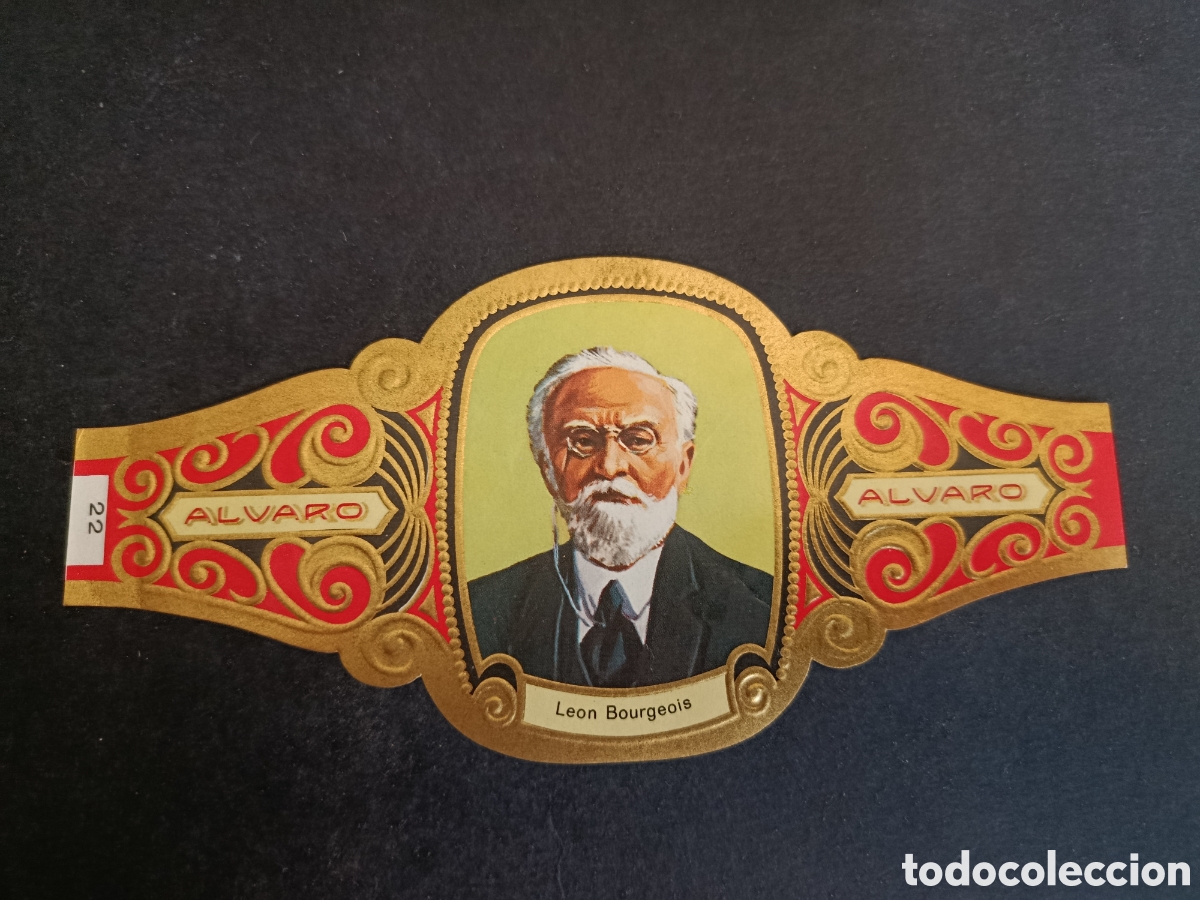 Coleccionismo Cromos troquelados antiguos: VITOLA GRANDE SERIE PREMIOS NOBEL. &Aacute;LVARO.