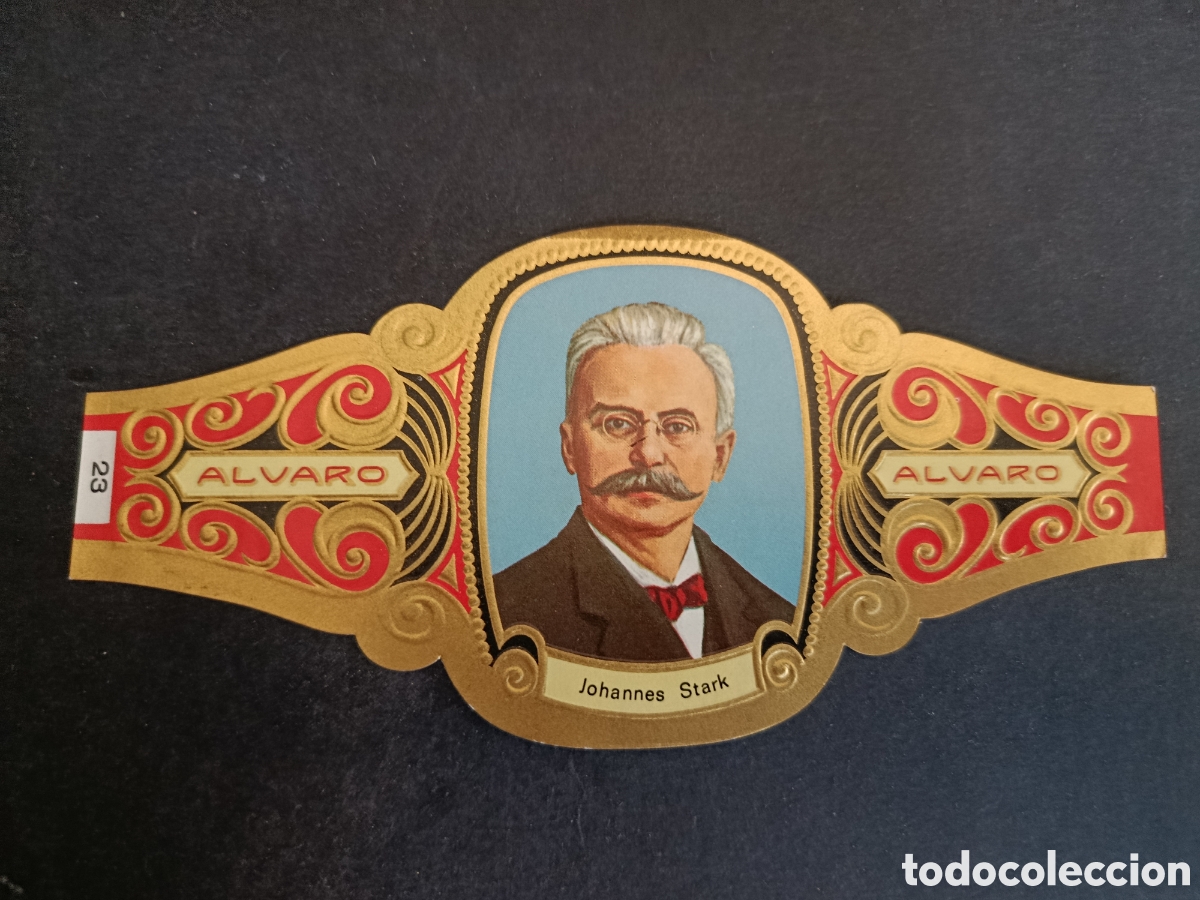Coleccionismo Cromos troquelados antiguos: VITOLA GRANDE SERIE PREMIOS NOBEL. &Aacute;LVARO.