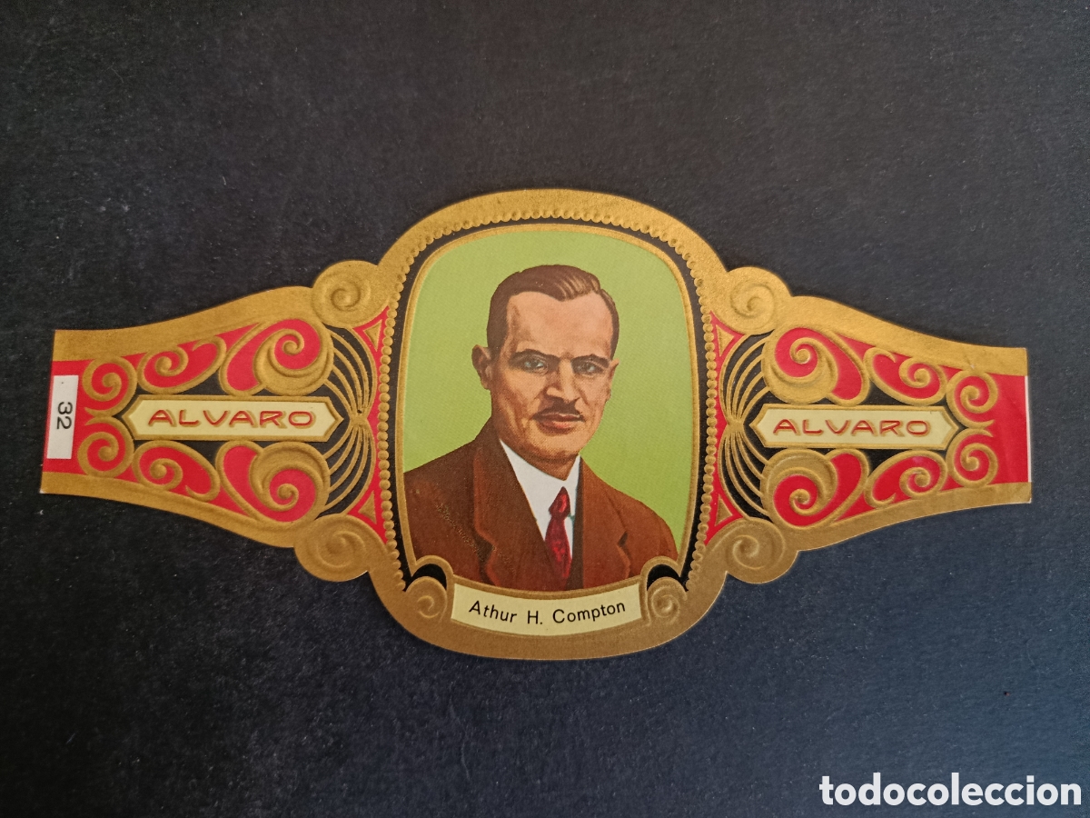 Collezionismo Figurine ritagliate antiche: VITOLA GRANDE SERIE PREMIOS NOBEL. &Aacute;LVARO.