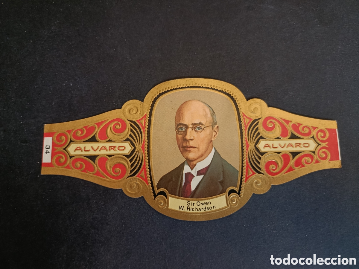 Collezionismo Figurine ritagliate antiche: VITOLA GRANDE SERIE PREMIOS NOBEL. &Aacute;LVARO.