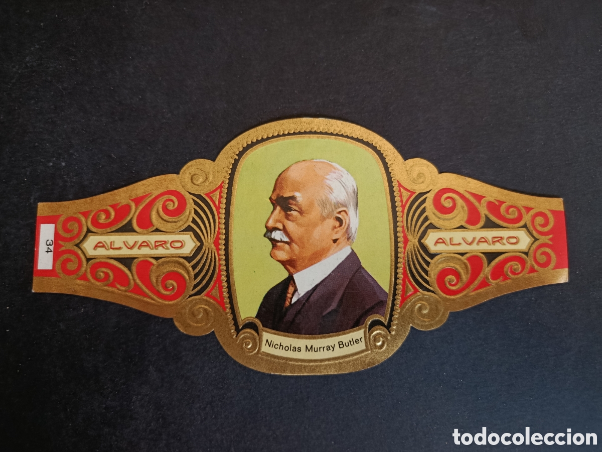 Collezionismo Figurine ritagliate antiche: VITOLA GRANDE SERIE PREMIOS NOBEL. &Aacute;LVARO.