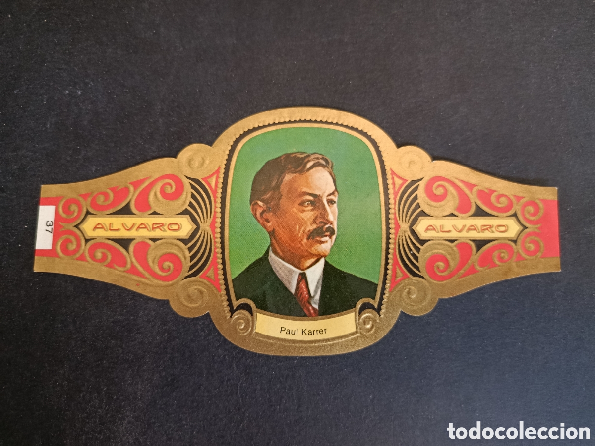 Collezionismo Figurine ritagliate antiche: VITOLA GRANDE SERIE PREMIOS NOBEL. &Aacute;LVARO.