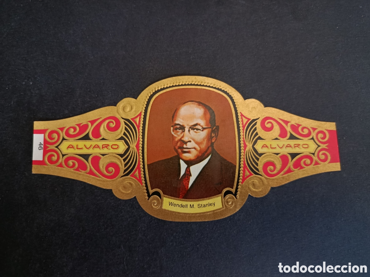 Coleccionismo Cromos troquelados antiguos: VITOLA GRANDE SERIE PREMIOS NOBEL. &Aacute;LVARO.