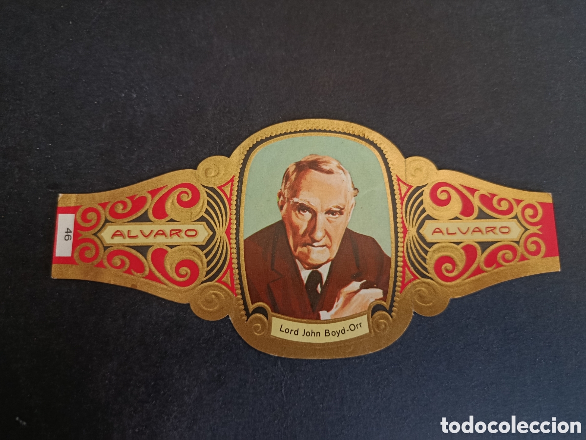 Coleccionismo Cromos troquelados antiguos: VITOLA GRANDE SERIE PREMIOS NOBEL. &Aacute;LVARO.