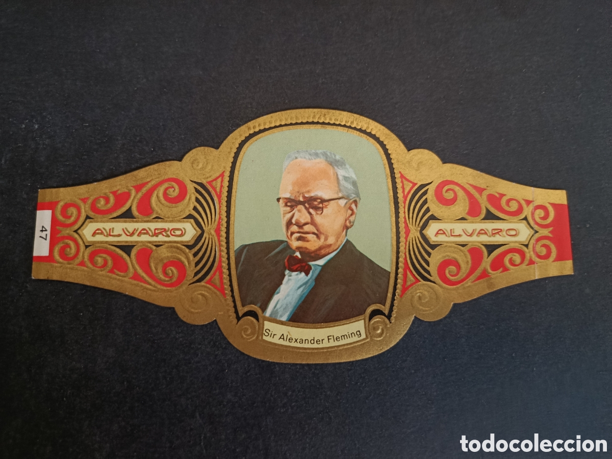 Coleccionismo Cromos troquelados antiguos: VITOLA GRANDE SERIE PREMIOS NOBEL. &Aacute;LVARO.