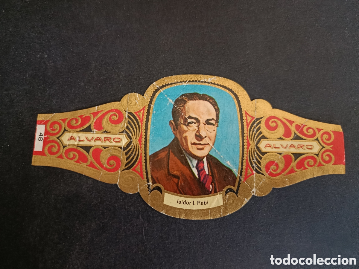 Coleccionismo Cromos troquelados antiguos: VITOLA GRANDE SERIE PREMIOS NOBEL. &Aacute;LVARO.