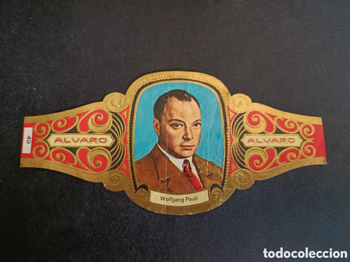 Coleccionismo Cromos troquelados antiguos: VITOLA GRANDE SERIE PREMIOS NOBEL. &Aacute;LVARO.
