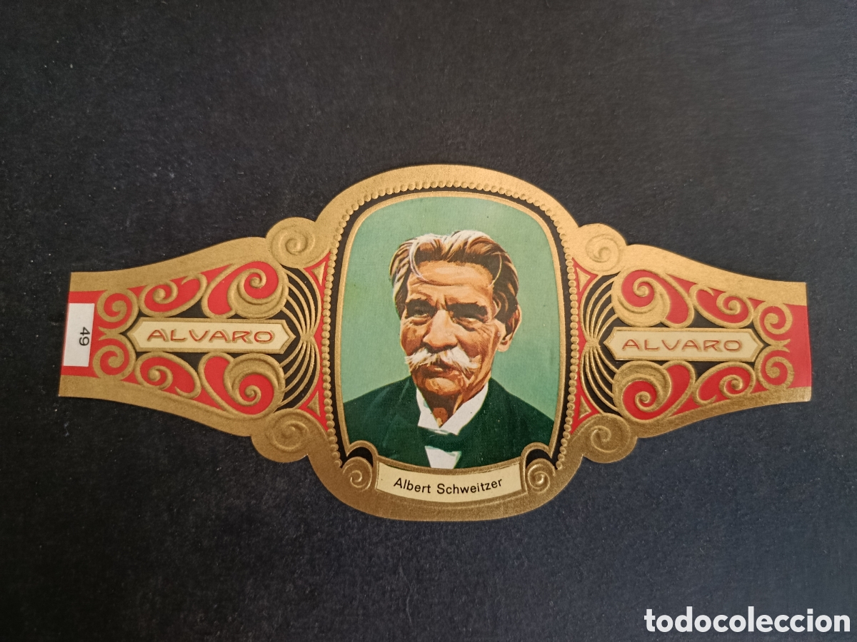 Coleccionismo Cromos troquelados antiguos: VITOLA GRANDE SERIE PREMIOS NOBEL. &Aacute;LVARO.