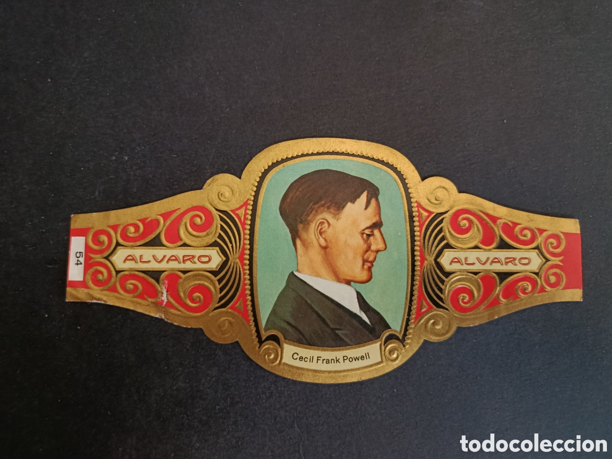 Coleccionismo Cromos troquelados antiguos: VITOLA GRANDE SERIE PREMIOS NOBEL. &Aacute;LVARO.