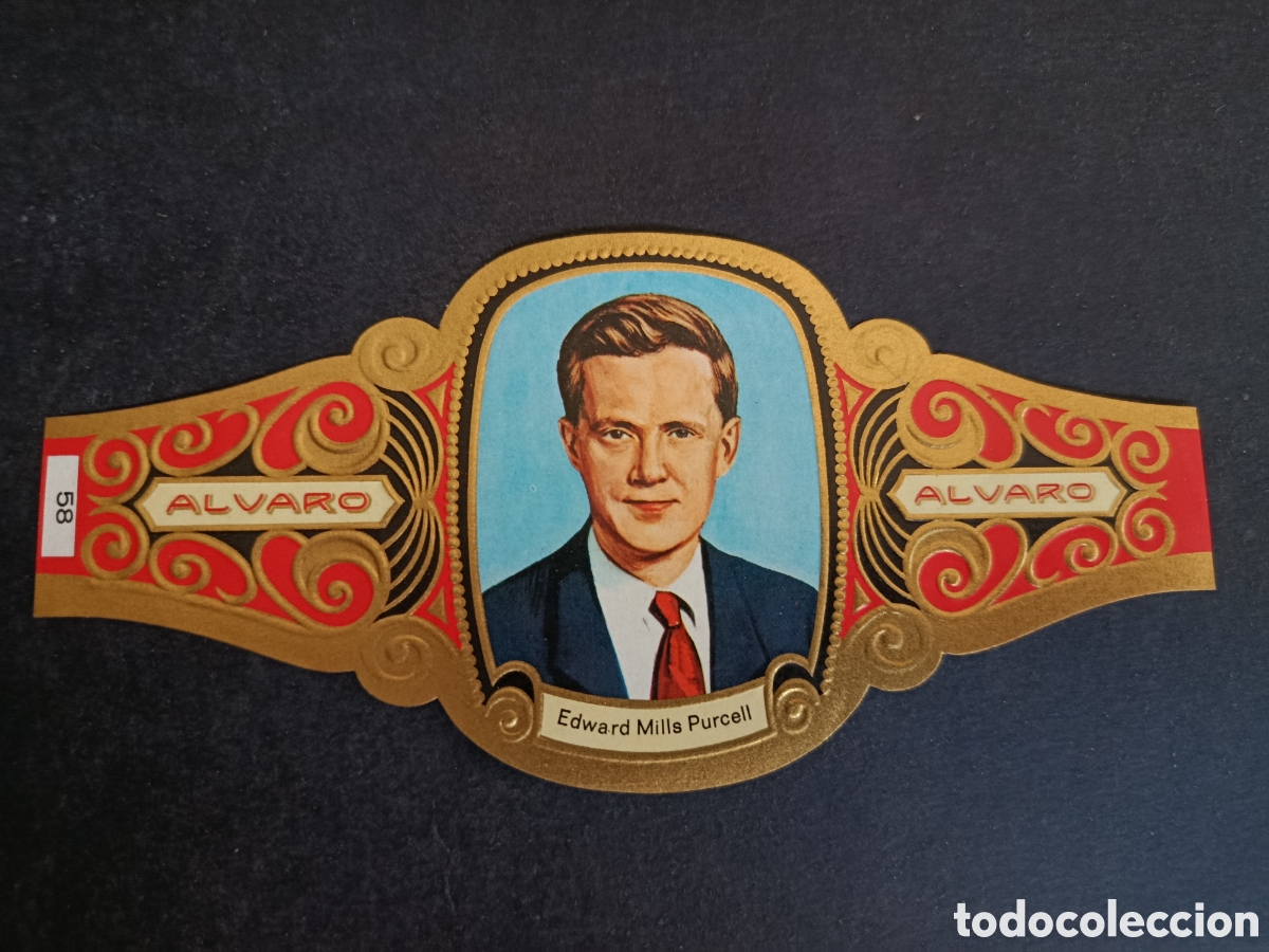 Colecionismo Cromos recortados antigos: VITOLA GRANDE SERIE PREMIOS NOBEL. &Aacute;LVARO.