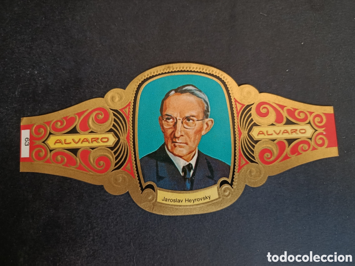 Colecionismo Cromos recortados antigos: VITOLA GRANDE SERIE PREMIOS NOBEL. &Aacute;LVARO.