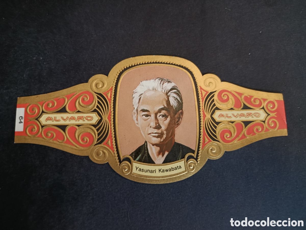 Colecionismo Cromos recortados antigos: VITOLA GRANDE SERIE PREMIOS NOBEL. &Aacute;LVARO.