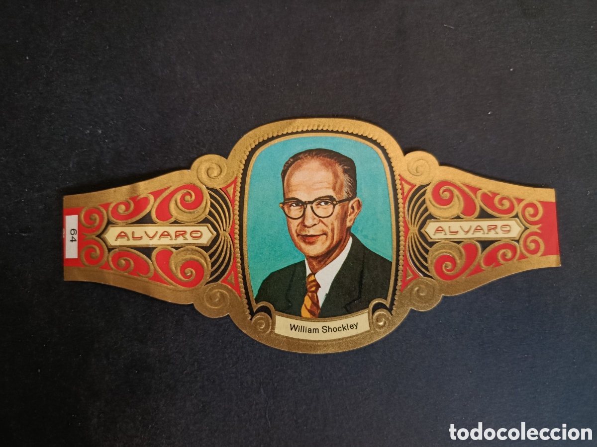 Colecionismo Cromos recortados antigos: VITOLA GRANDE SERIE PREMIOS NOBEL. &Aacute;LVARO.