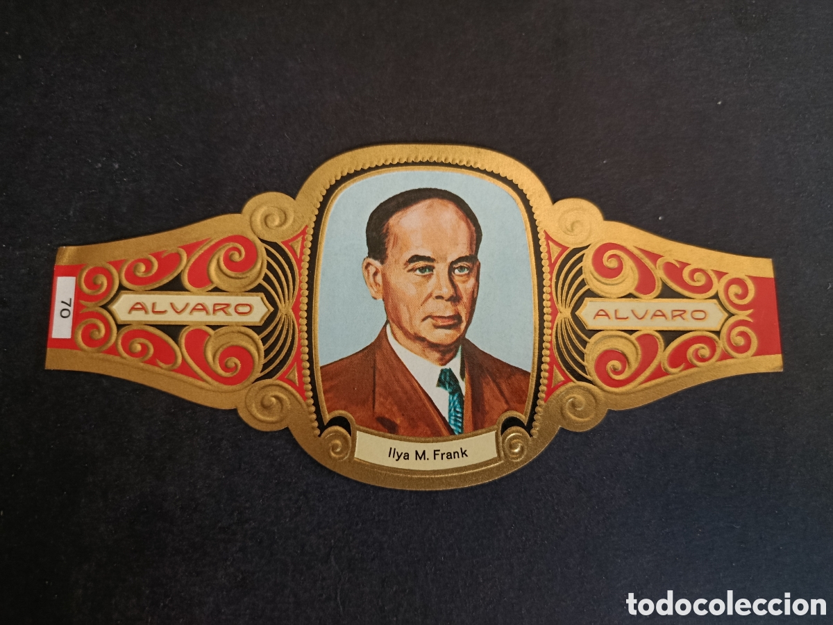 Coleccionismo Cromos troquelados antiguos: VITOLA GRANDE SERIE PREMIOS NOBEL. &Aacute;LVARO.