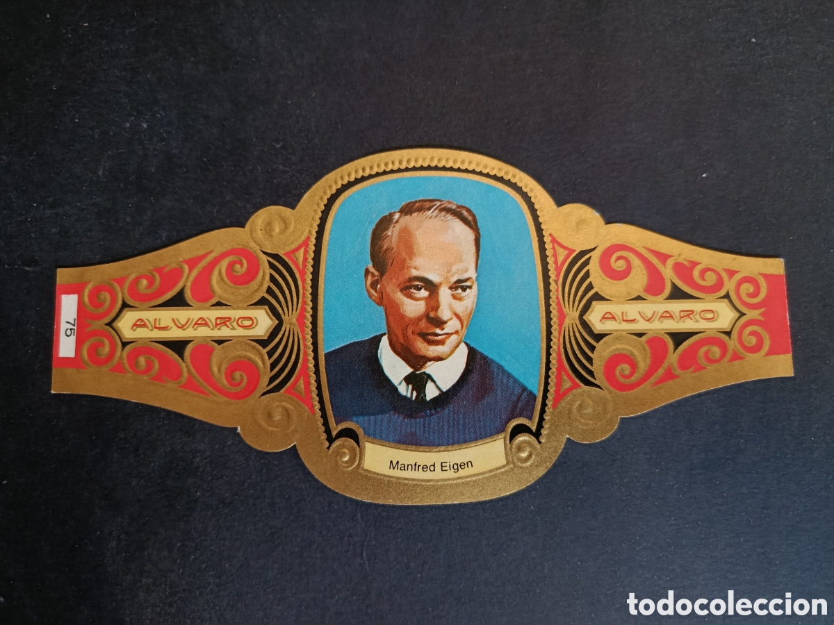 Coleccionismo Cromos troquelados antiguos: VITOLA GRANDE SERIE PREMIOS NOBEL. &Aacute;LVARO.