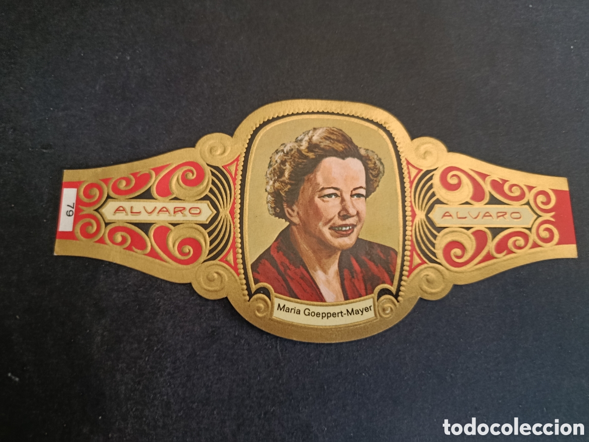 Coleccionismo Cromos troquelados antiguos: VITOLA GRANDE SERIE PREMIOS NOBEL. &Aacute;LVARO.