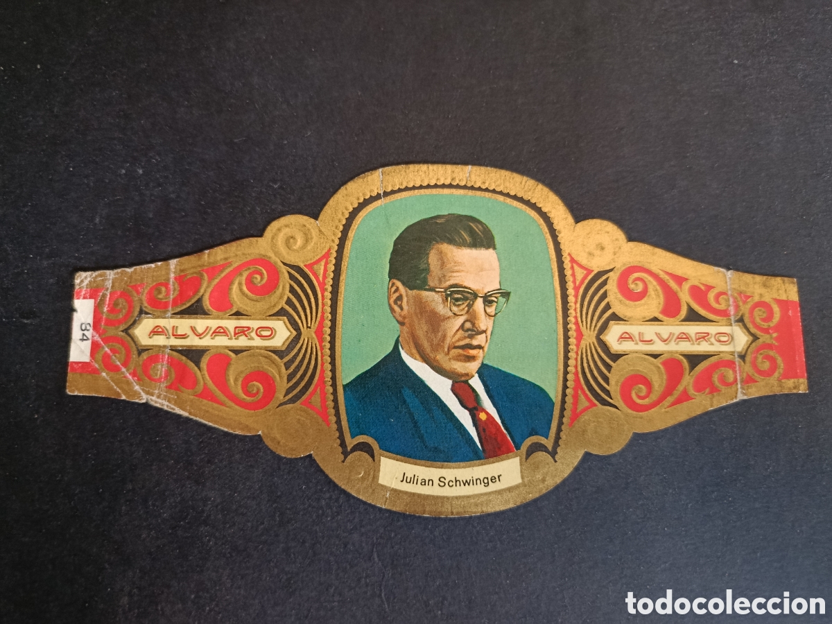Coleccionismo Cromos troquelados antiguos: VITOLA GRANDE SERIE PREMIOS NOBEL. &Aacute;LVARO.