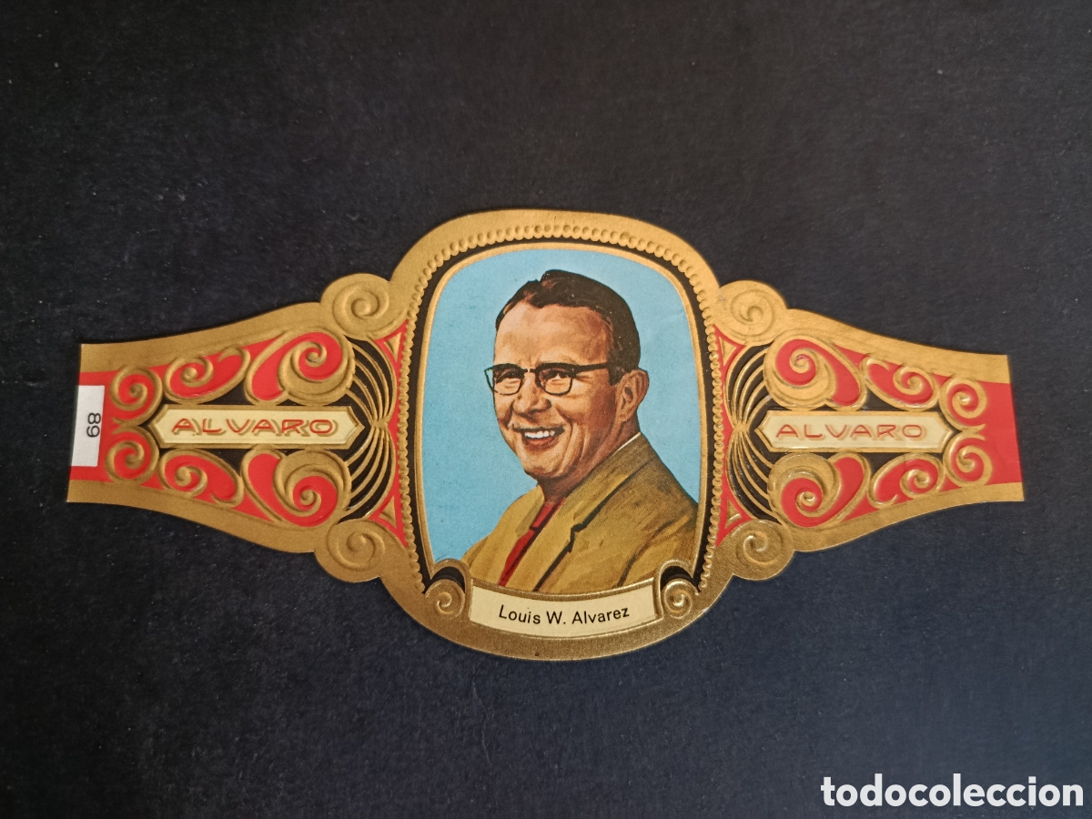 Coleccionismo Cromos troquelados antiguos: VITOLA GRANDE SERIE PREMIOS NOBEL. &Aacute;LVARO.