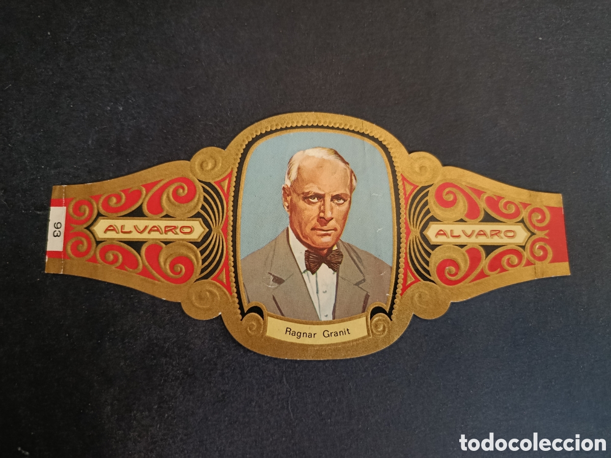 Coleccionismo Cromos troquelados antiguos: VITOLA GRANDE SERIE PREMIOS NOBEL. &Aacute;LVARO.