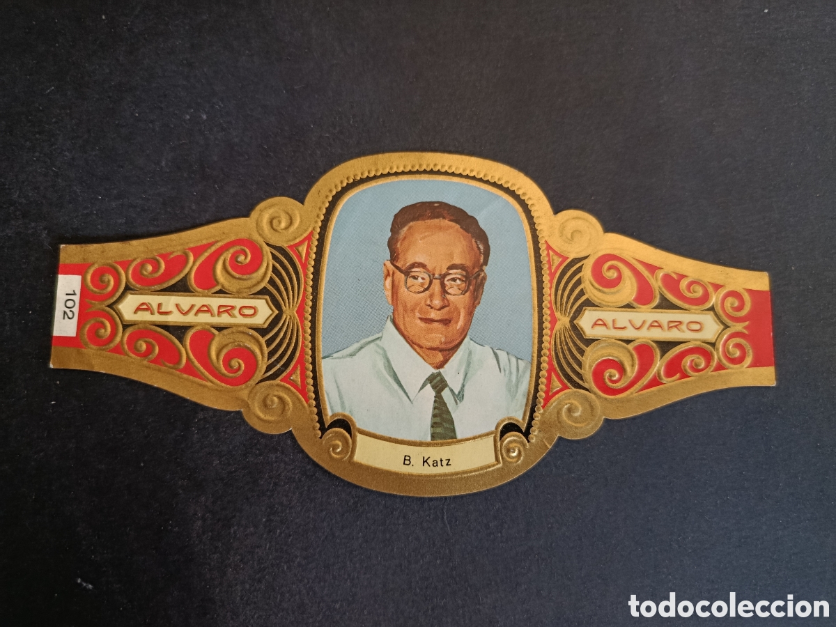 Coleccionismo Cromos troquelados antiguos: VITOLA GRANDE SERIE PREMIOS NOBEL. &Aacute;LVARO.