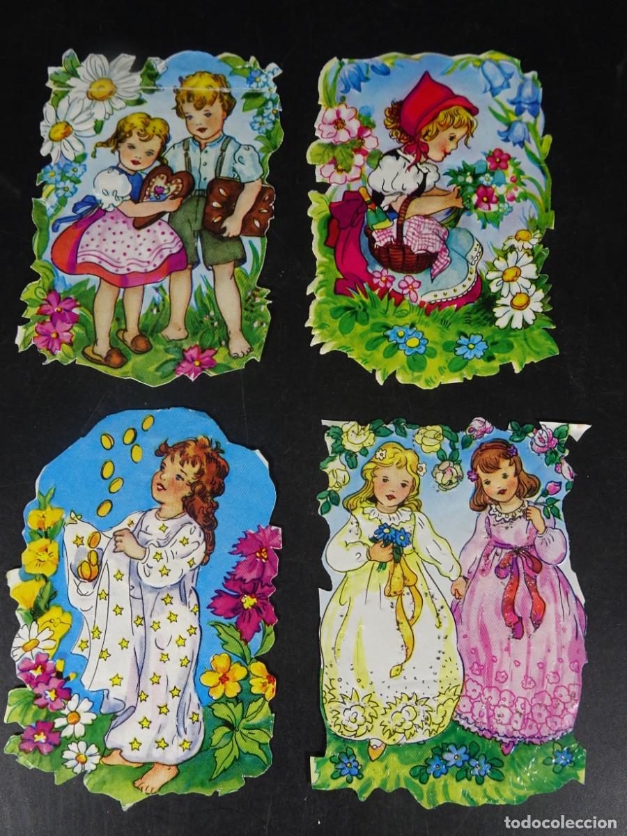 Coleccionismo Cromos troquelados antiguos: CROMOS DE PICAR TROQUELADOS, VER FOTOS