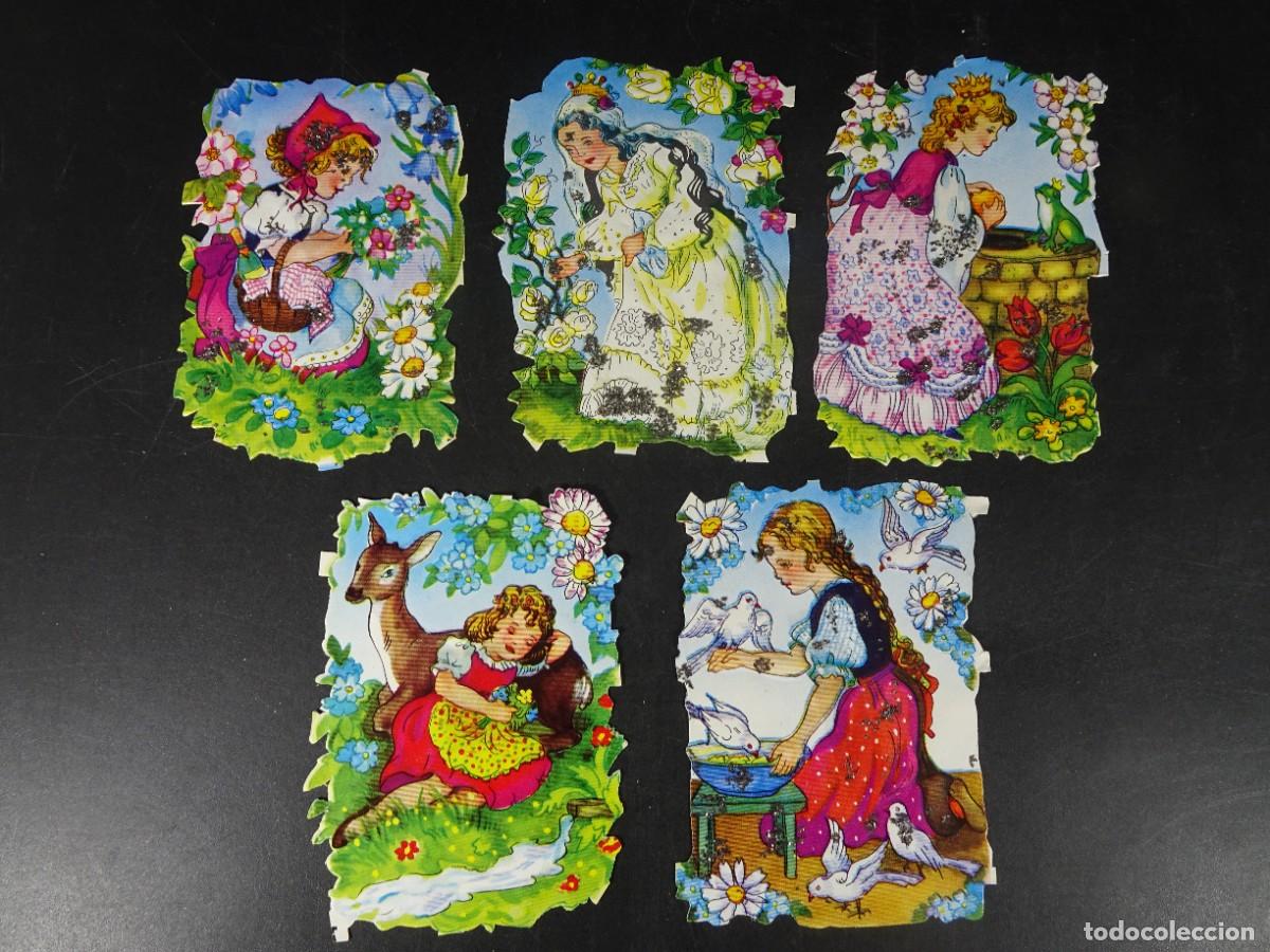 Coleccionismo Cromos troquelados antiguos: CROMOS DE PICAR TROQUELADOS, VER FOTOS