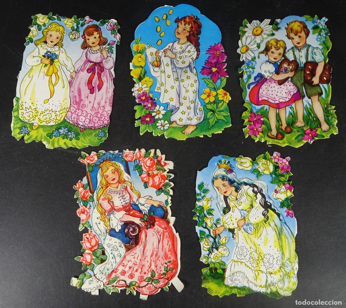 Coleccionismo Cromos troquelados antiguos: CROMOS DE PICAR TROQUELADOS, VER FOTOS