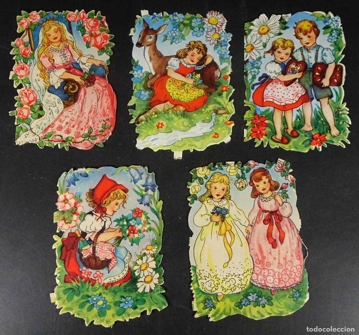 Coleccionismo Cromos troquelados antiguos: CROMOS DE PICAR TROQUELADOS, VER FOTOS