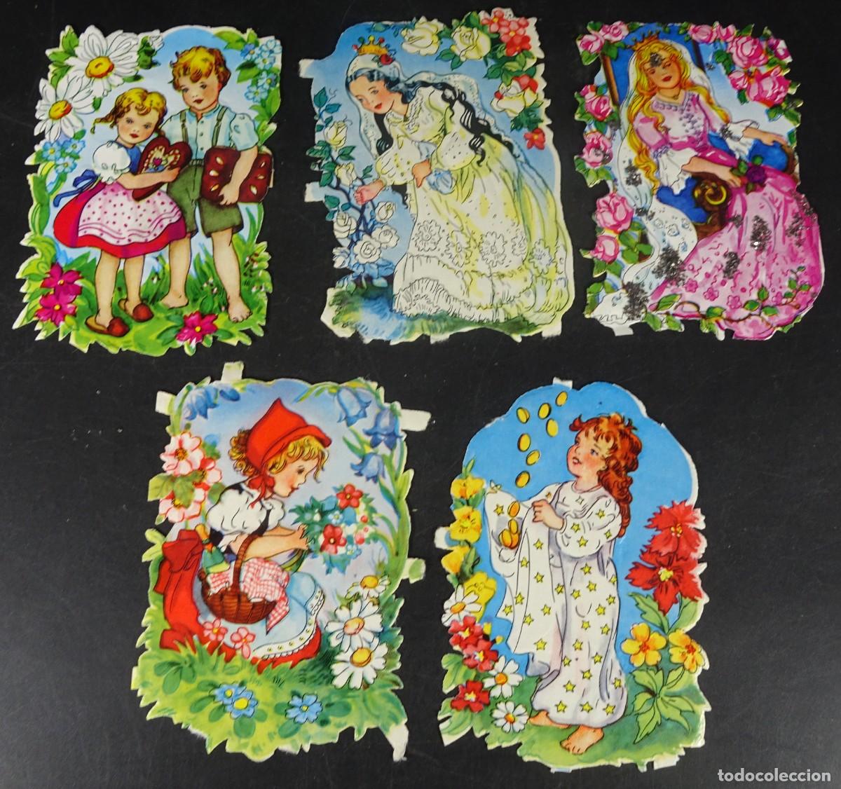 Coleccionismo Cromos troquelados antiguos: CROMOS DE PICAR TROQUELADOS, VER FOTOS