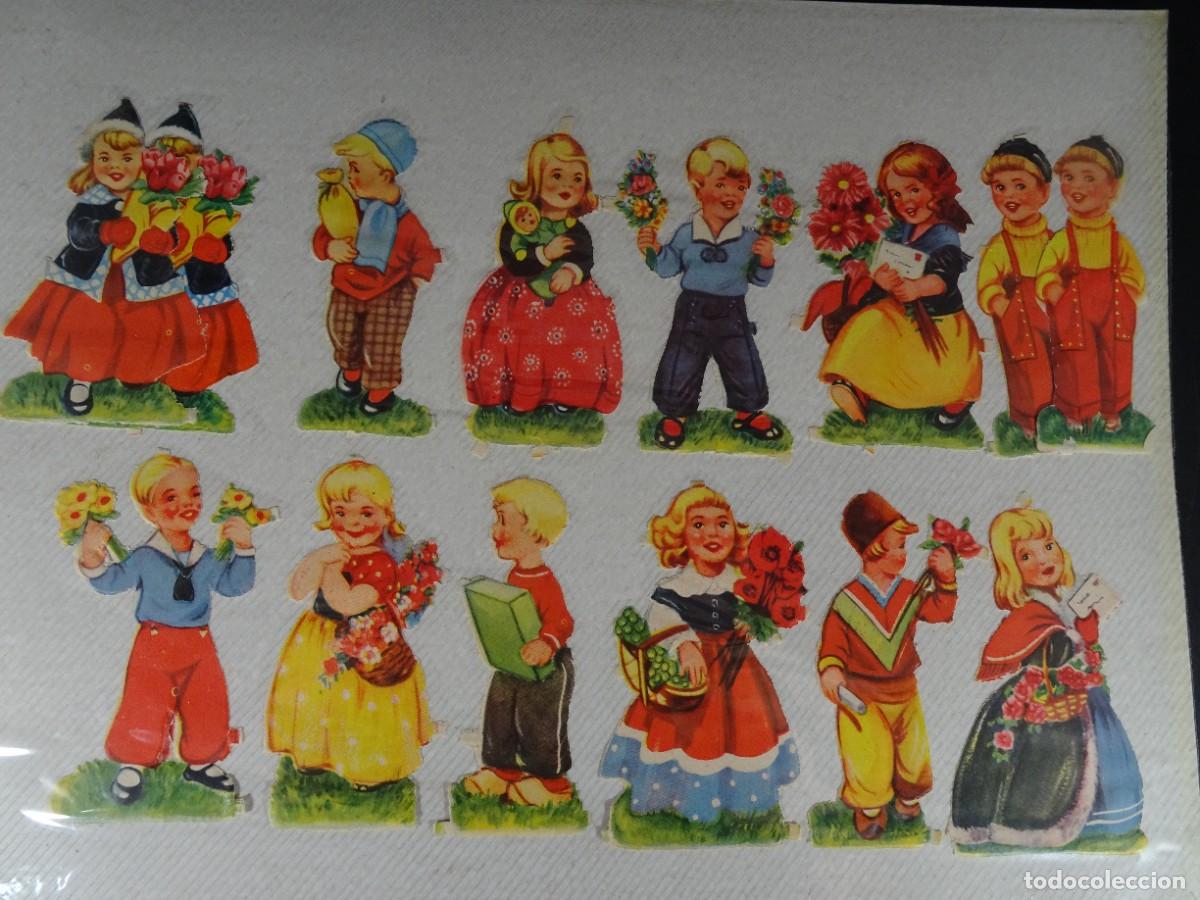 Collezionismo Figurine ritagliate antiche: CROMOS DE PICAR TROQUELADOS, NI&Ntilde;OS, VER FOTOS